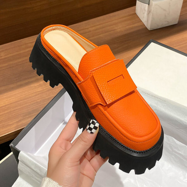 'Mel' Platform Slippers - Image 6