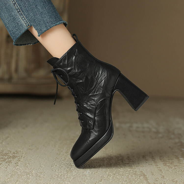Lace-up Boots
