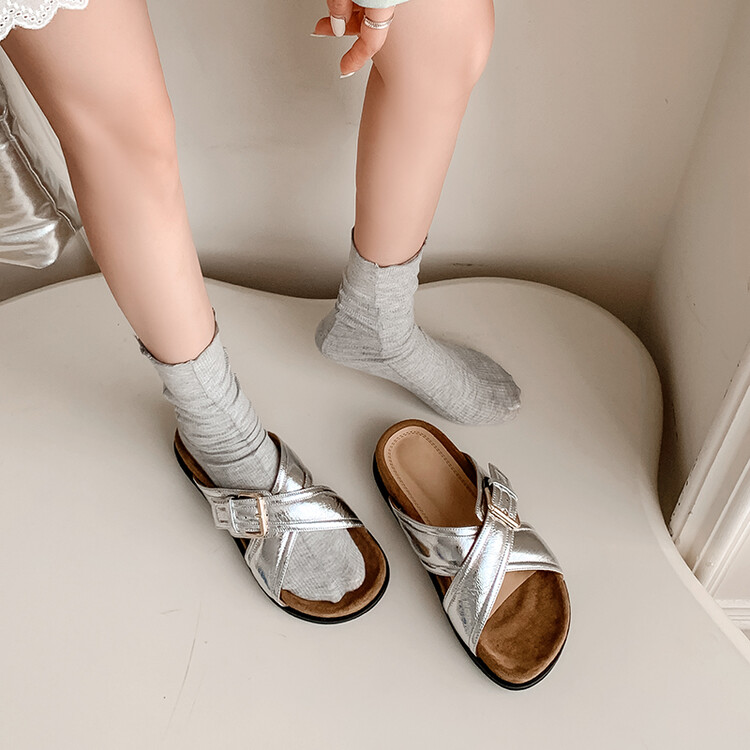 Silver Sandals