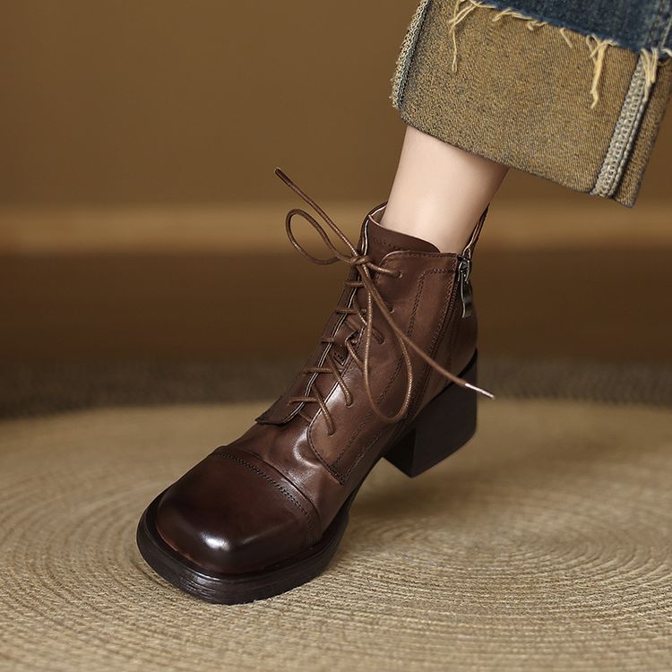 Lace-up Boots