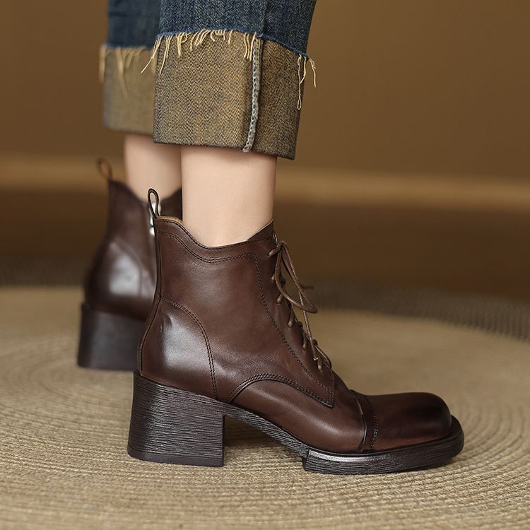 Lace-up Boots