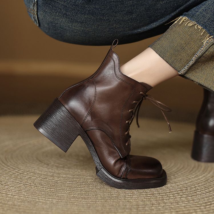 Lace-up Boots