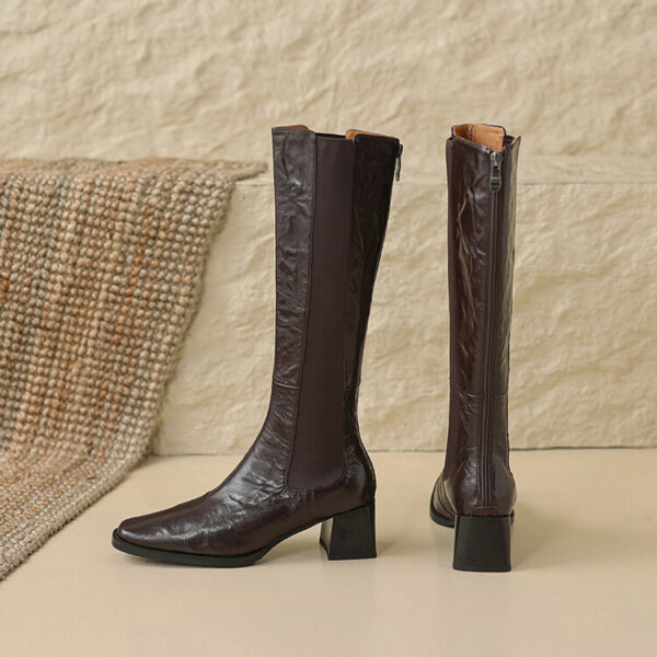 'Anna' High Boots - Image 6