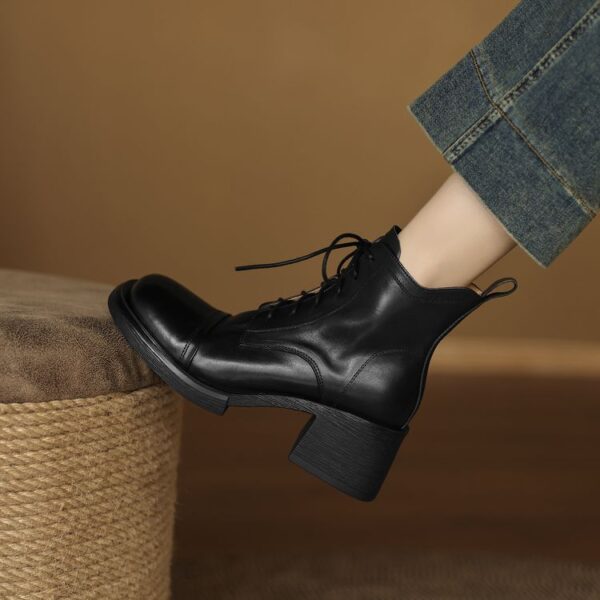 'Vic' Lace-up Boots - Image 4