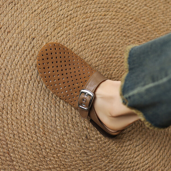 'Caramel Mood' Mules - Image 4