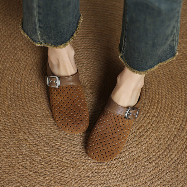 'Caramel Mood' Mules - Image 5