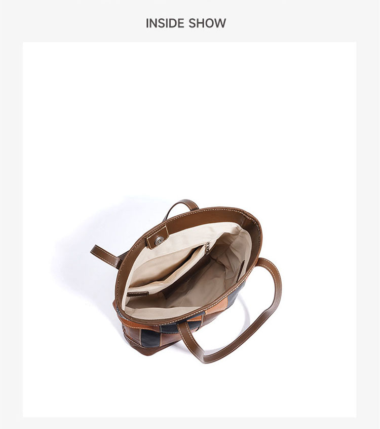 Tote leather bag