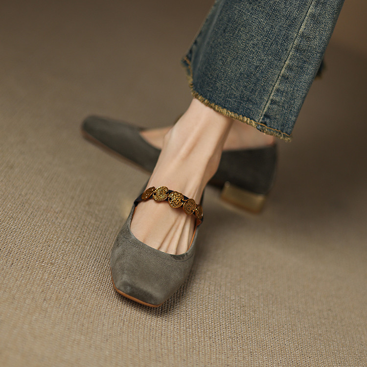 Suede Flats