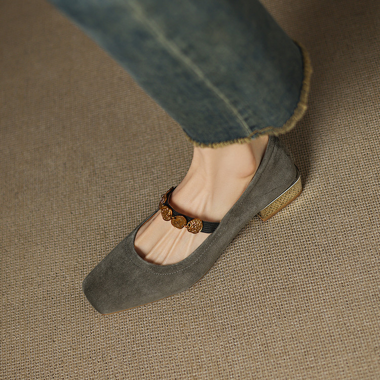 Suede Flats