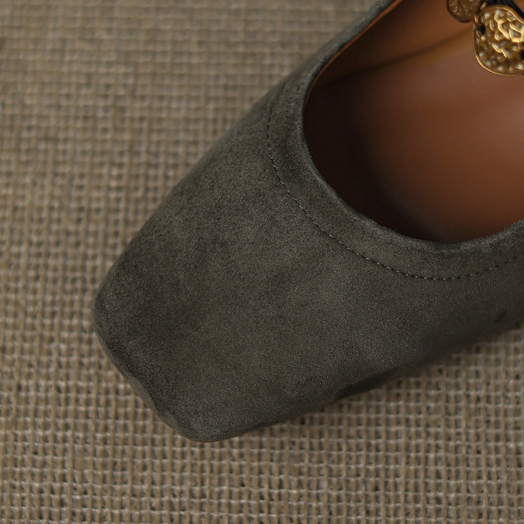 Suede Flats