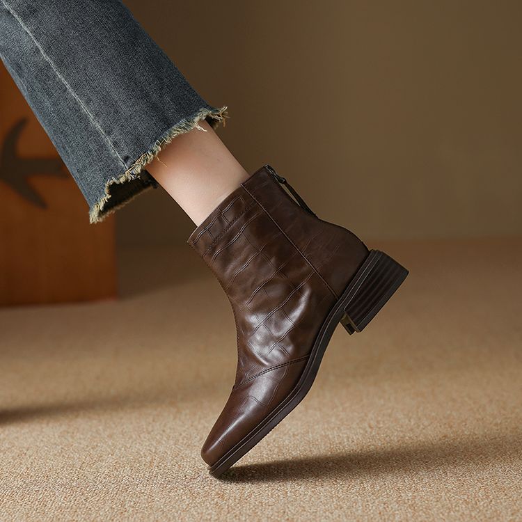 Brown Ankle Boots