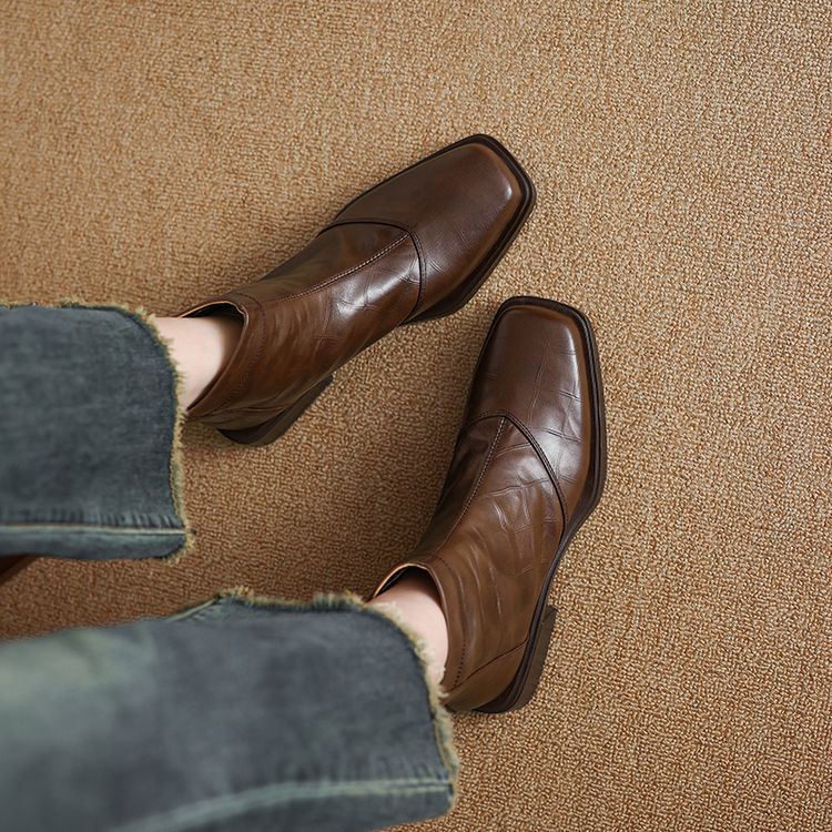 Brown Ankle Boots