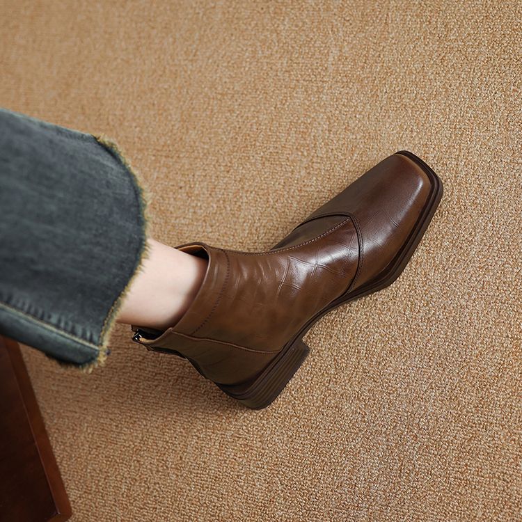 Brown Ankle Boots