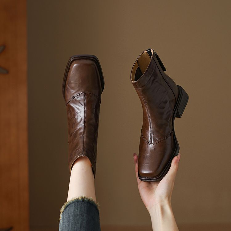 Brown Ankle Boots