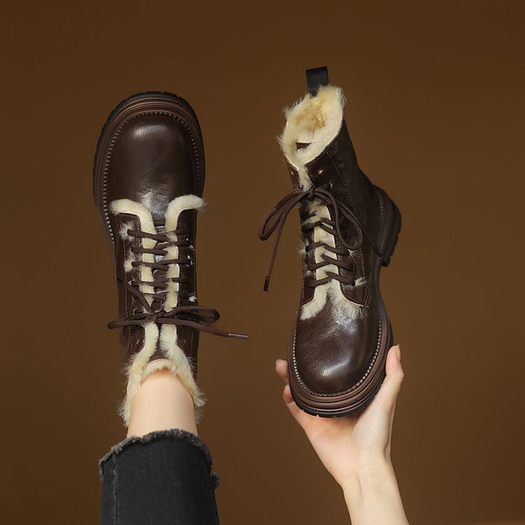 Wool ankle Boots