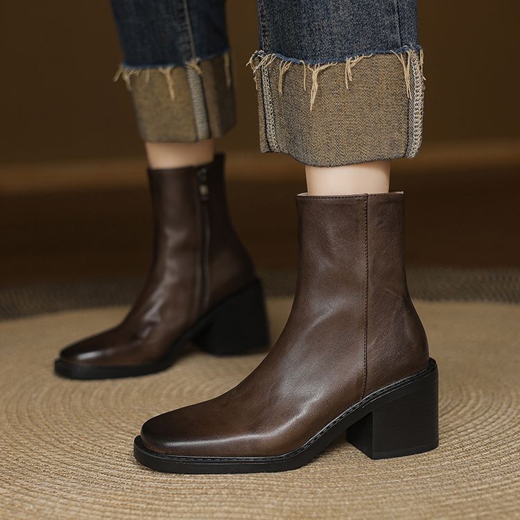 Brown Ankle Boots