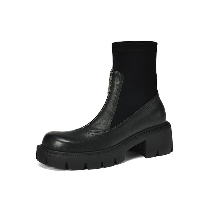 Black Chunky Boots