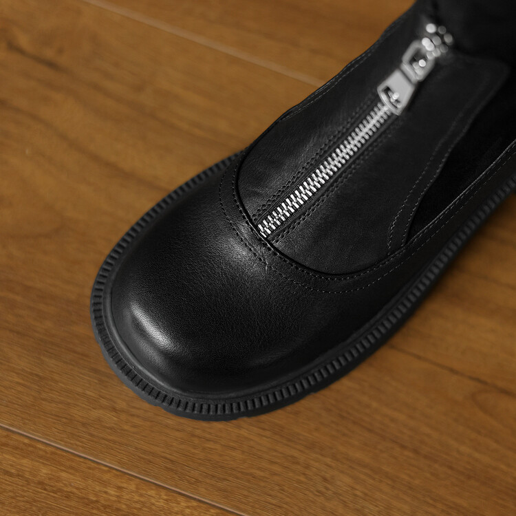 Black Chunky Boots