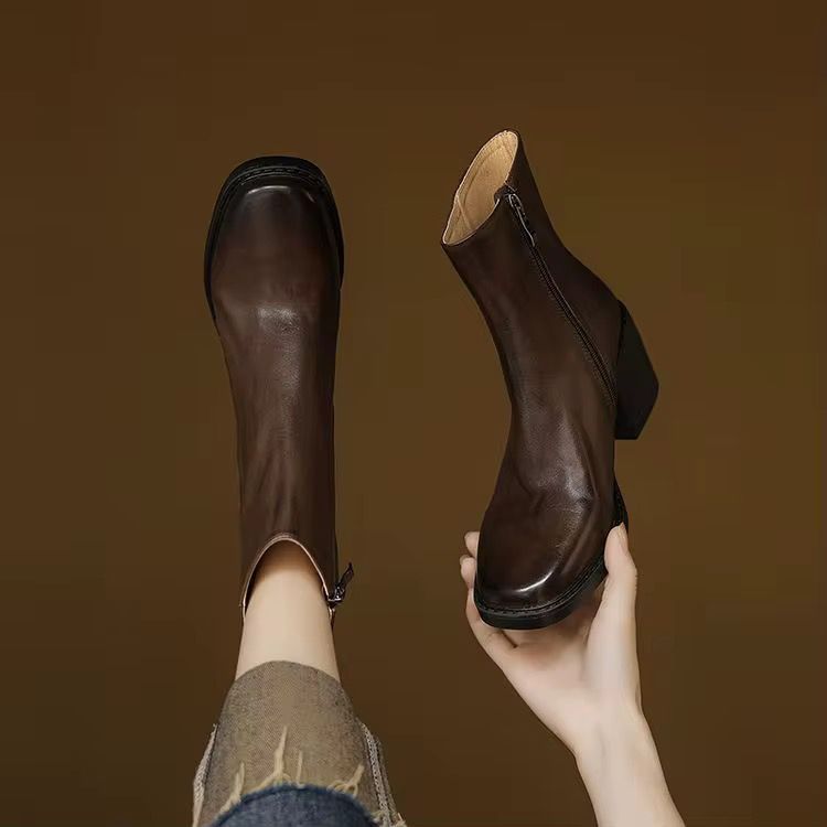 Brown Ankle Boots