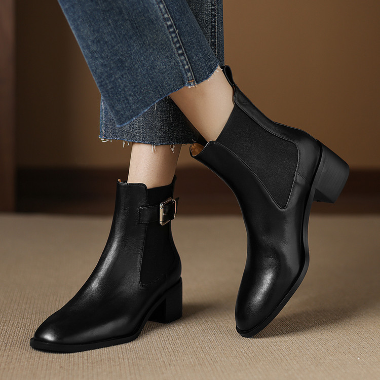 Black Chelsea Boots