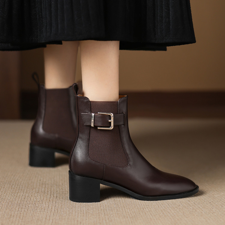 Brown Ankle Boots