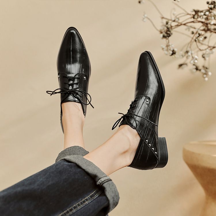 Black Oxford Loafers