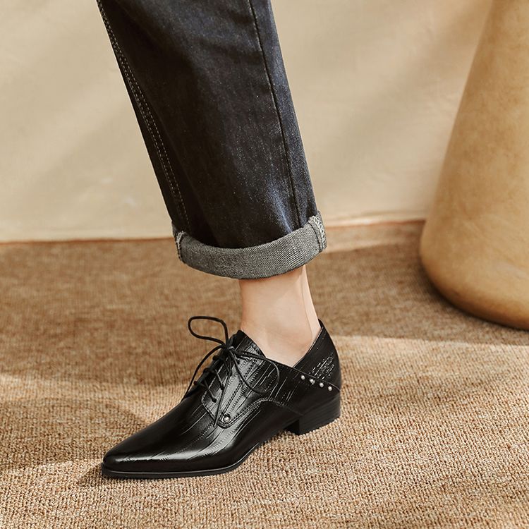 Black Oxford Loafers