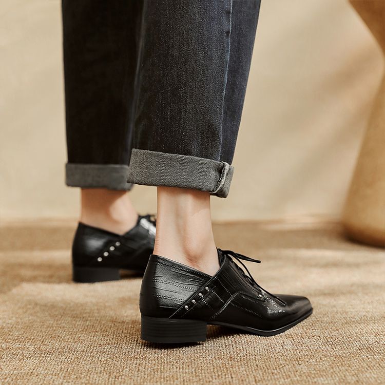 Black Oxford Loafers