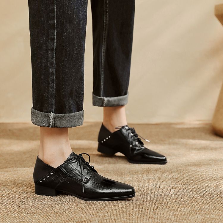 Black Oxford Loafers