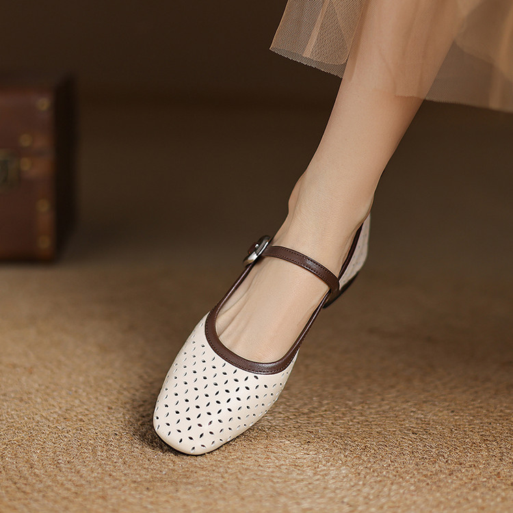 White & Brown Flats