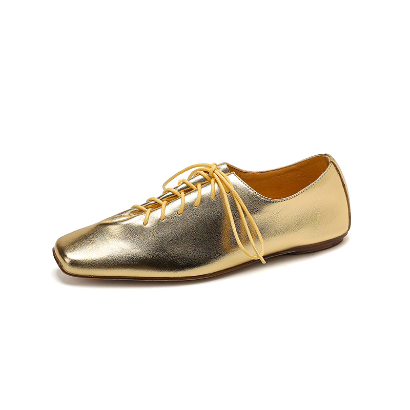 Lace-up Flats
