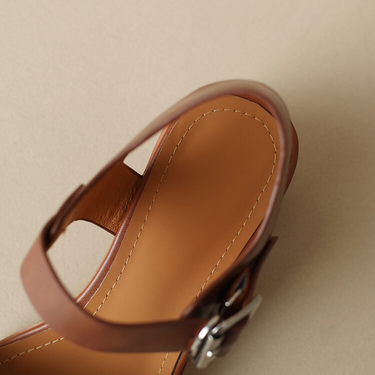 Mid-heel Sandals