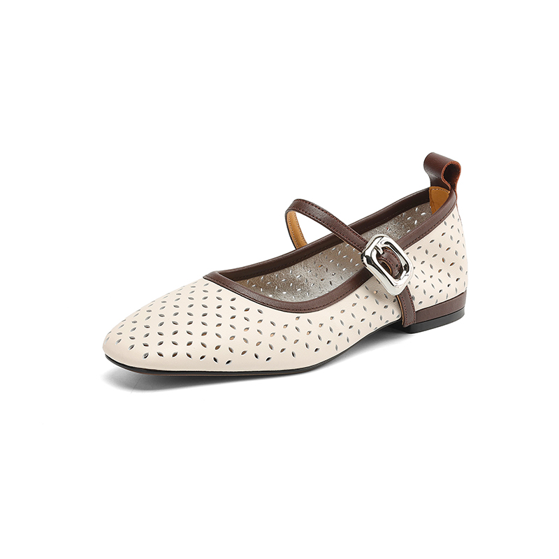 White & Brown Flats