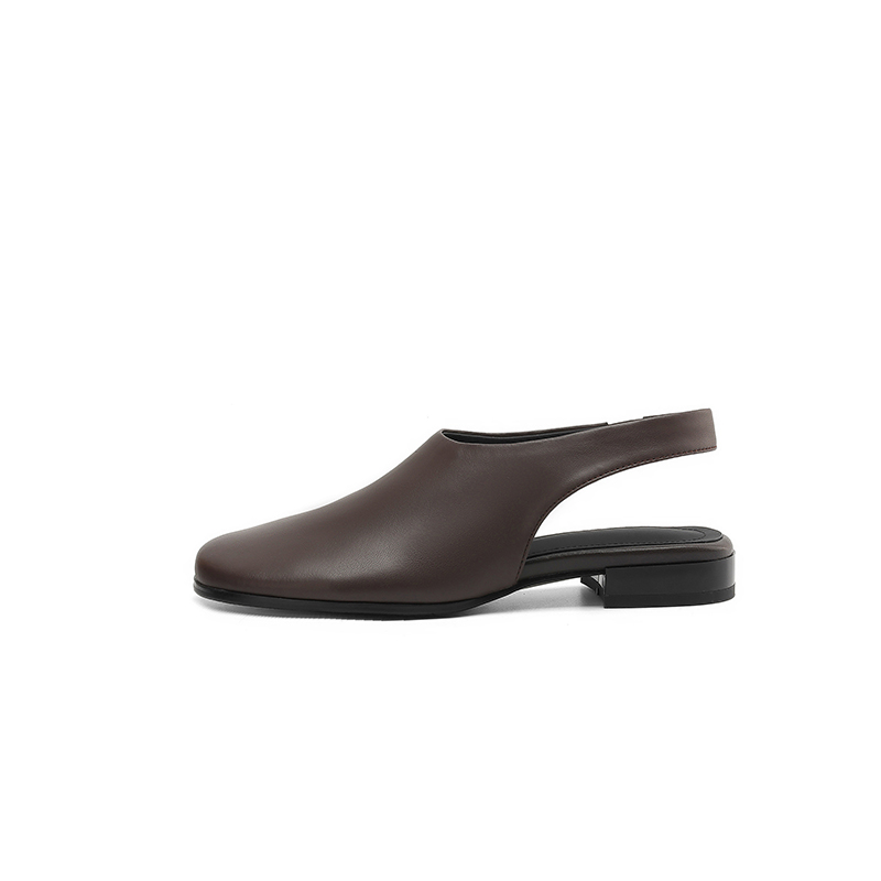 Slingback Brown Sandals