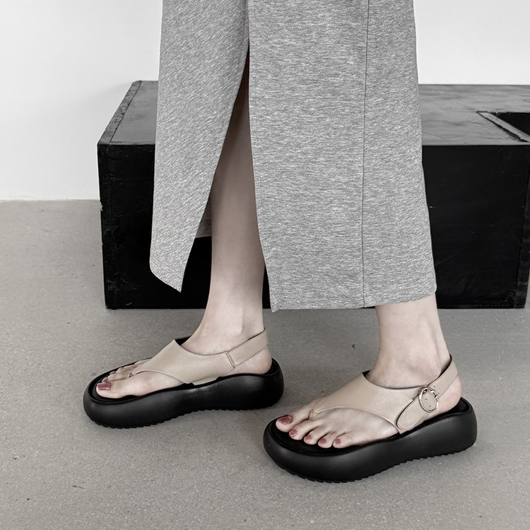 Nude Platform Sandals