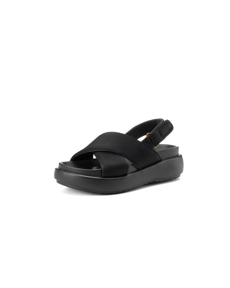 Black Platform Sandals