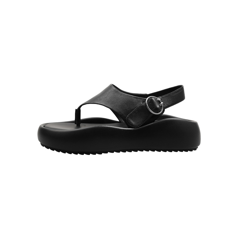 Black Platform Sandals