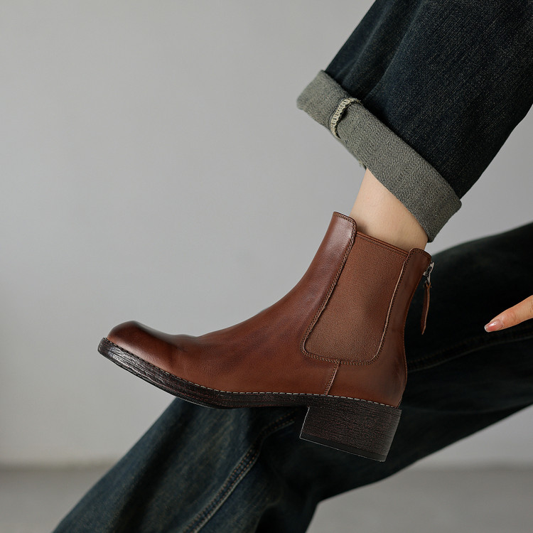 Brown Chelsea Boots