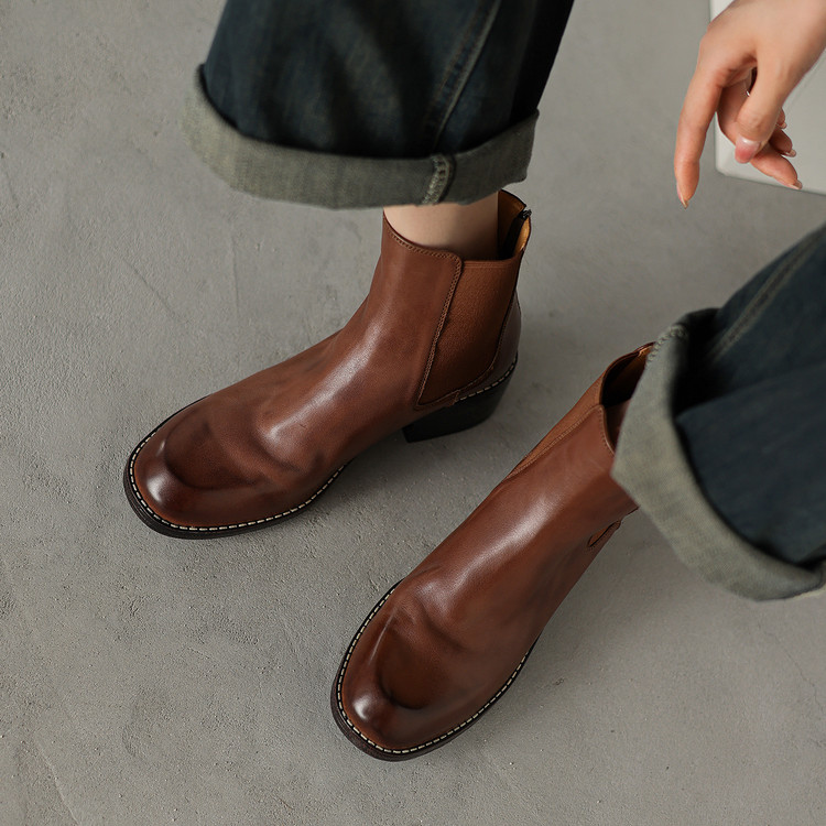 Brown Chelsea Boots