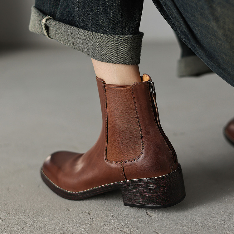 Brown Chelsea Boots