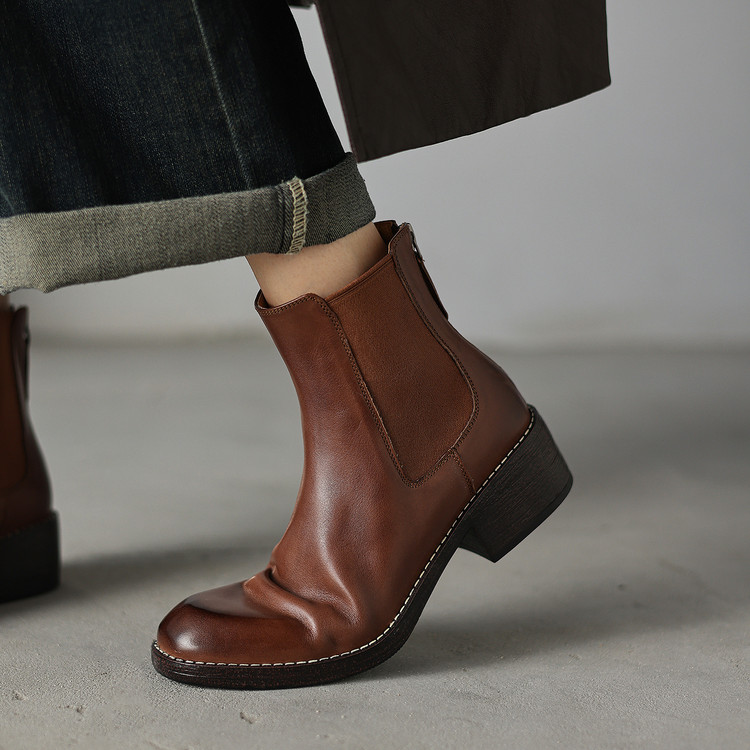 Brown Chelsea Boots