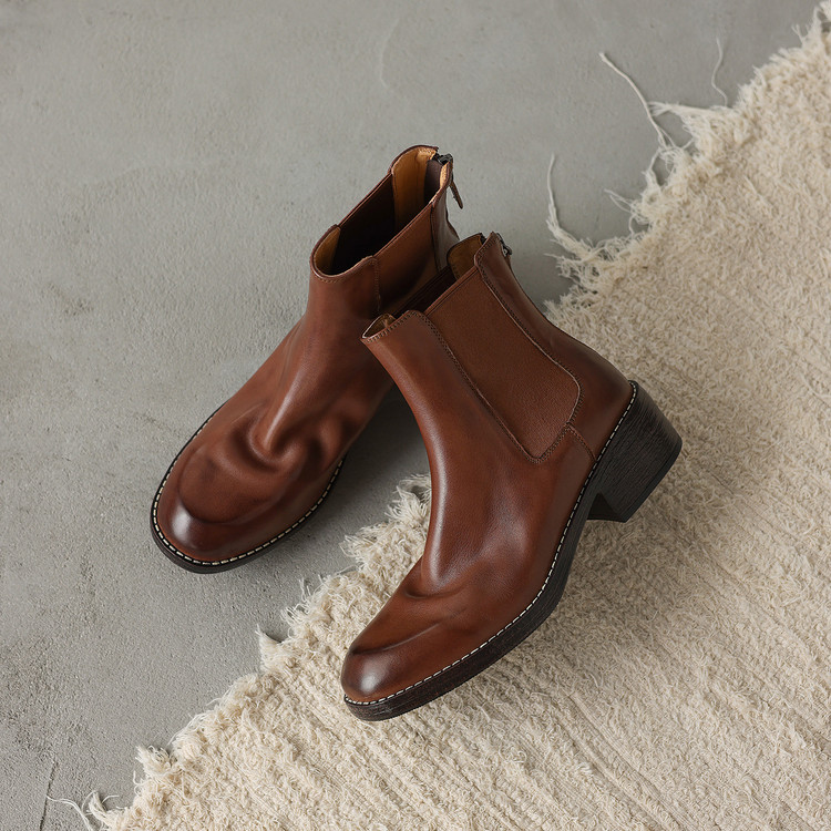 Brown Chelsea Boots