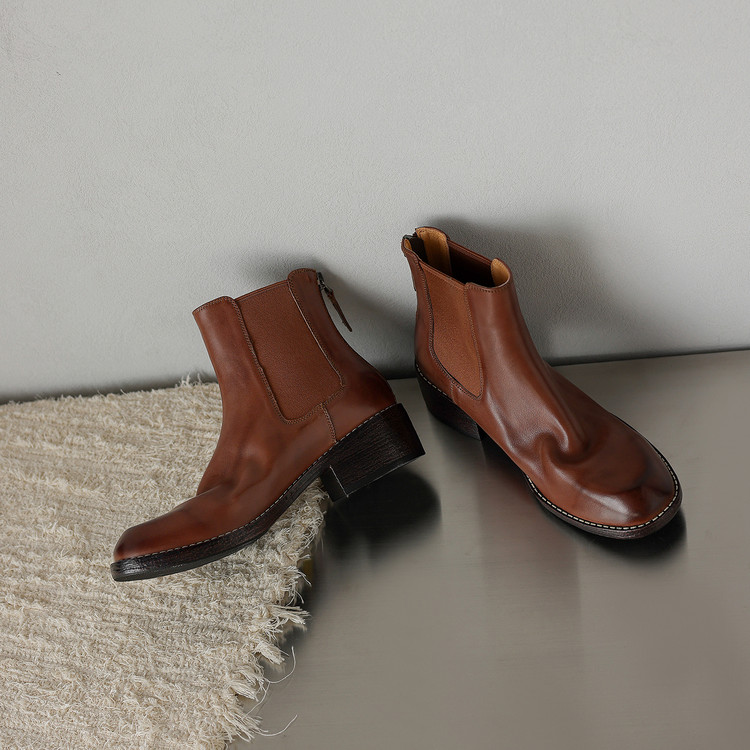 Brown Chelsea Boots