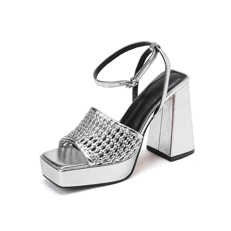 Silver High Platforms