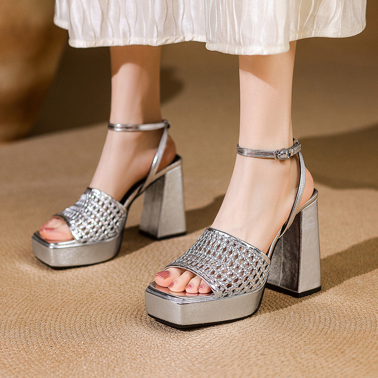 Silver High Platforms