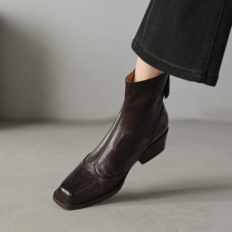 Brown Ankle Boots