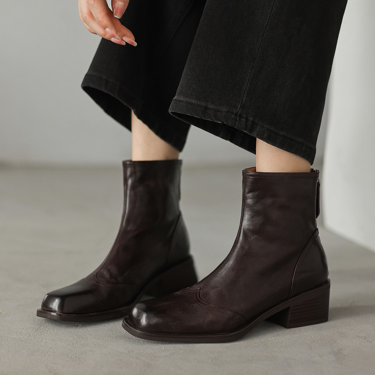 Brown Ankle Boots