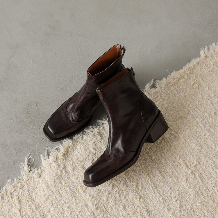 Brown Ankle Boots