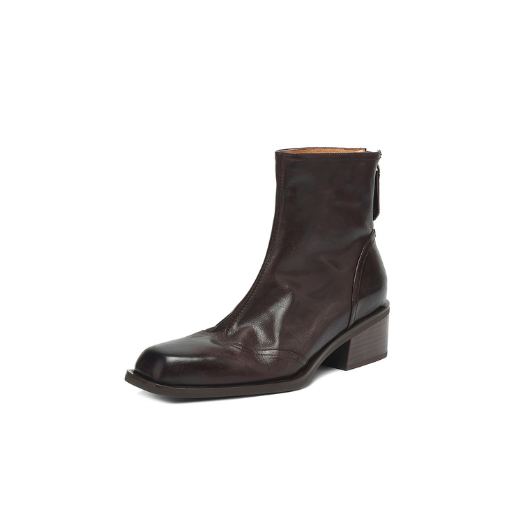 Brown Ankle Boots
