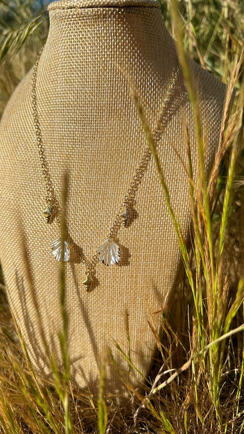 Coral Chain Necklace